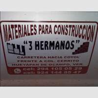 Materiales para construcción 3 Hermanos
