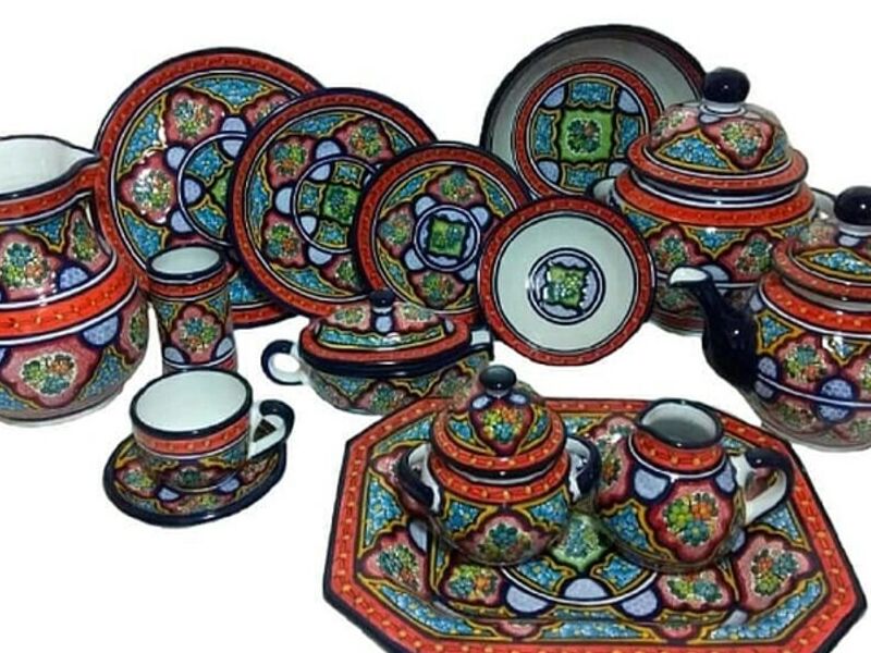 Vajilla Talavera Multicolor México
