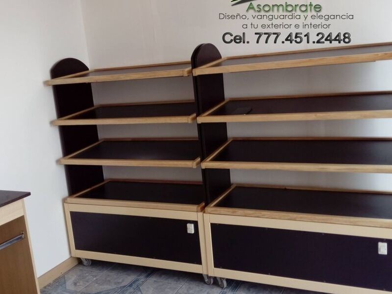 Estantería Madera 8C Cuernavaca