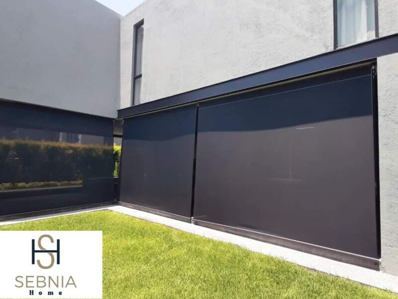 Persiana Exterior Negra Qro