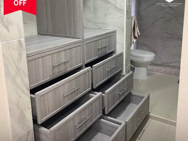 Closet Baño PVC PC