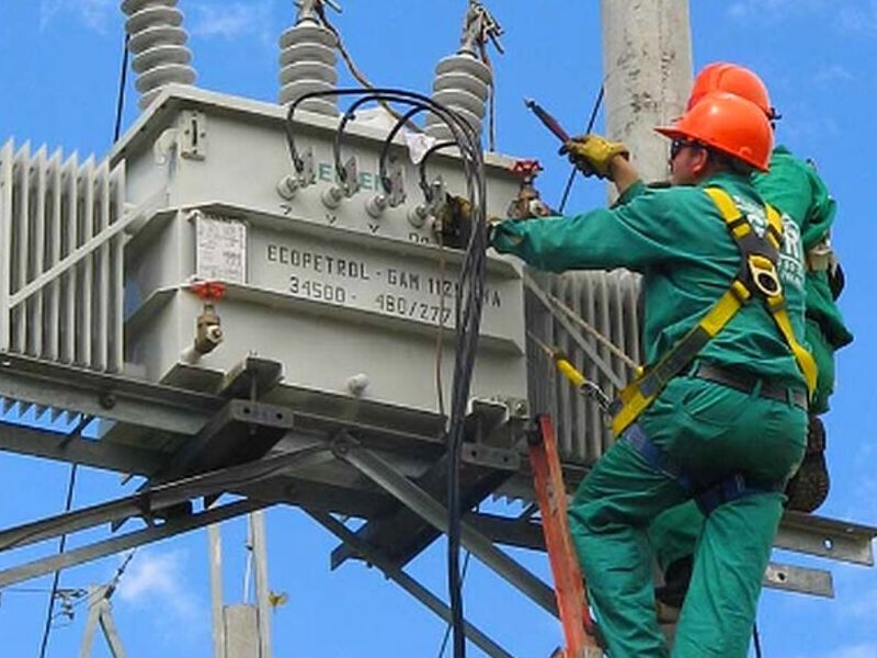 Instalación transformadores México 