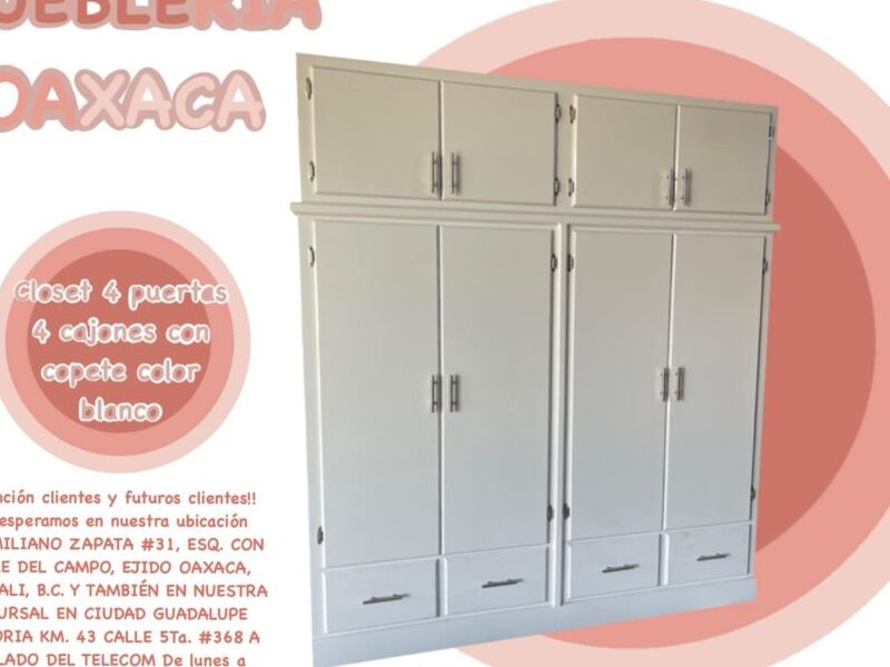 Closet Blanco México