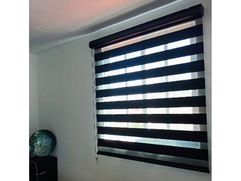 Persianas sheer elegance negro