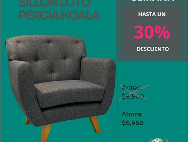 Sala Pekin Boston Oxford gris