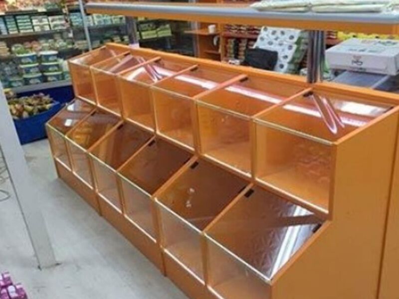 Exhibidor Comercial Madera México