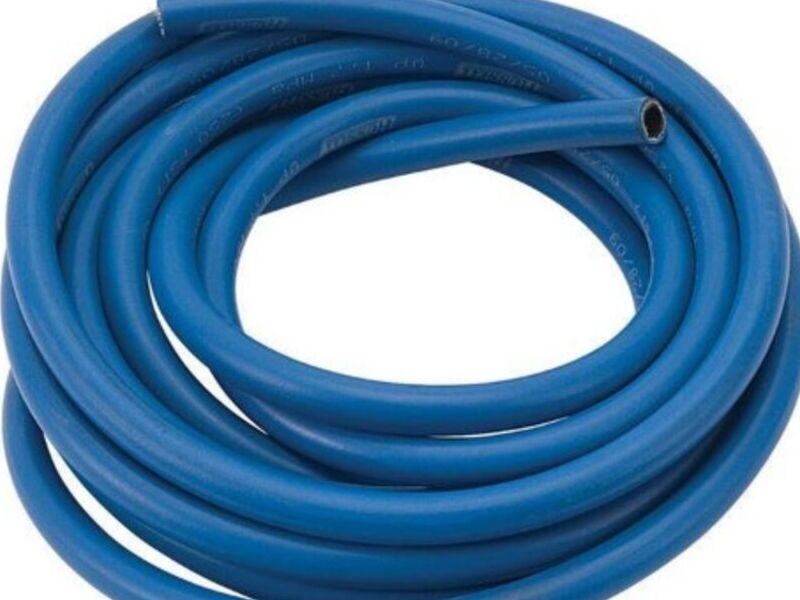 Manguera de Hule Sintetico Azul Hidalgo
