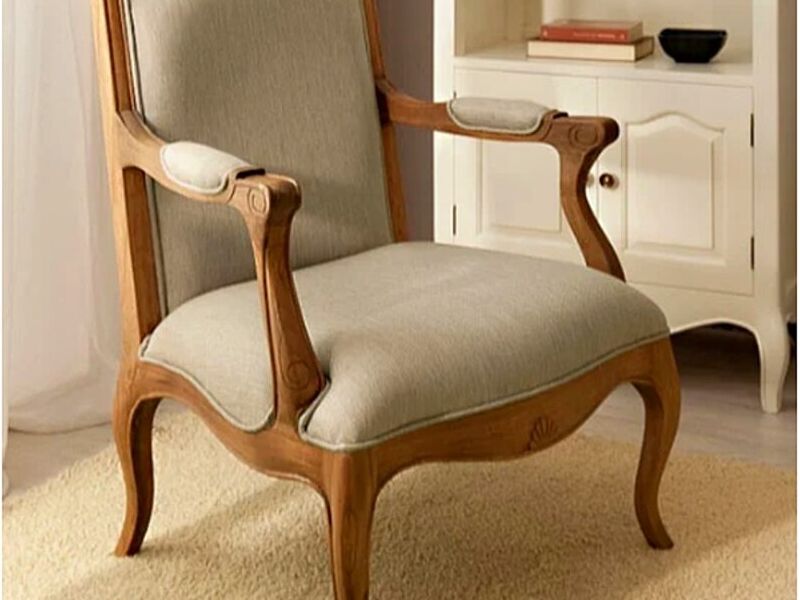 Sillón tapizado vintage Tepic