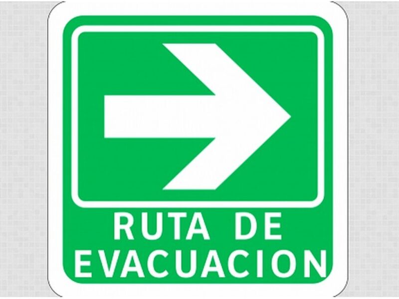 Ruta de Evacuación México