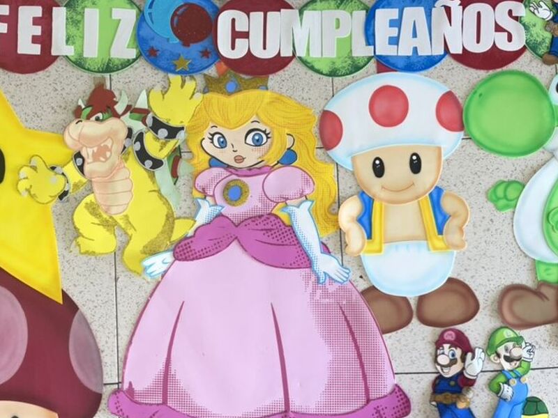Sticker Mario Bros México
