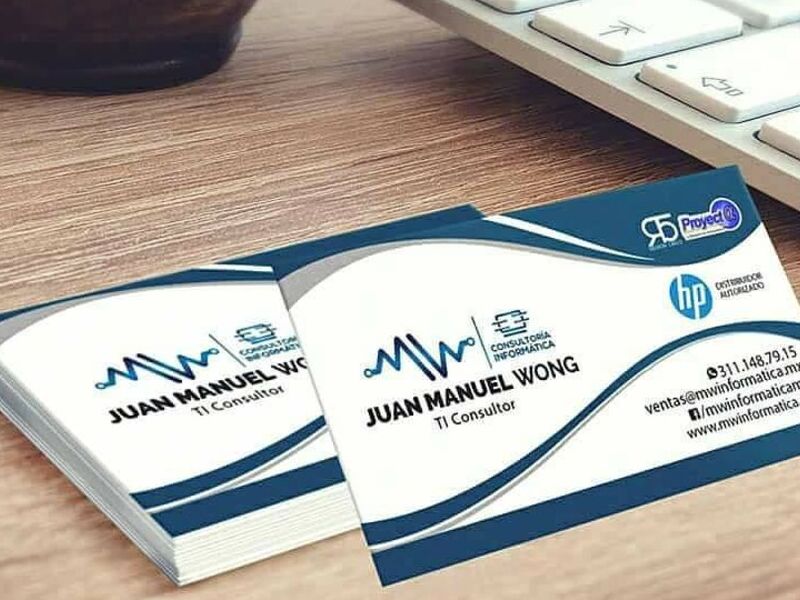 Tarjeta Presentación Wong México