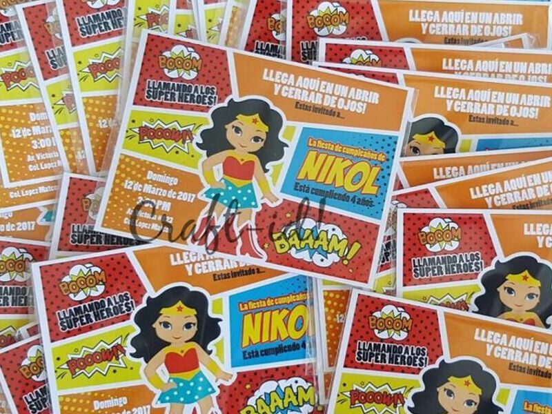 Sticker Mujer Maravilla México
