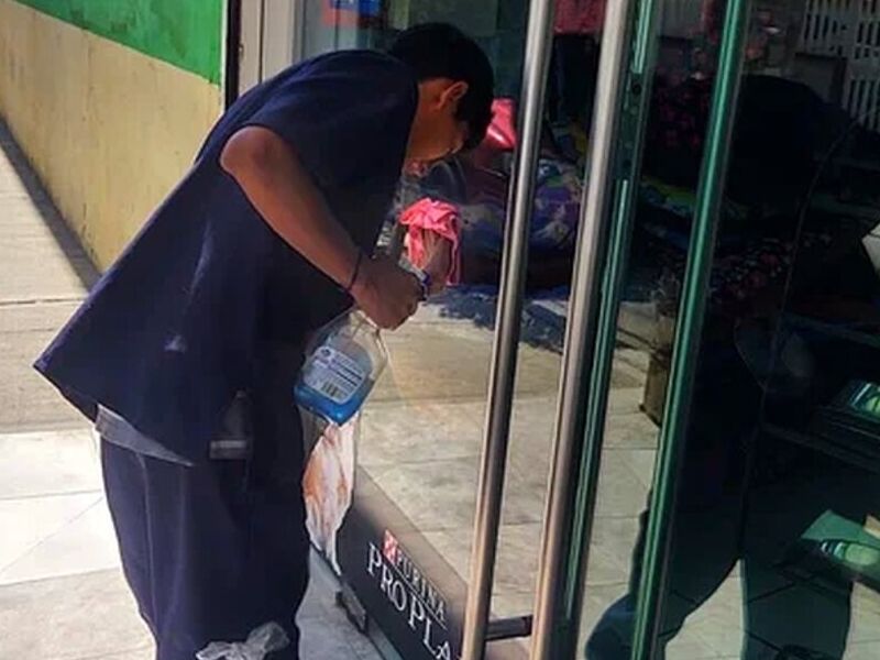 Limpieza vidrios México