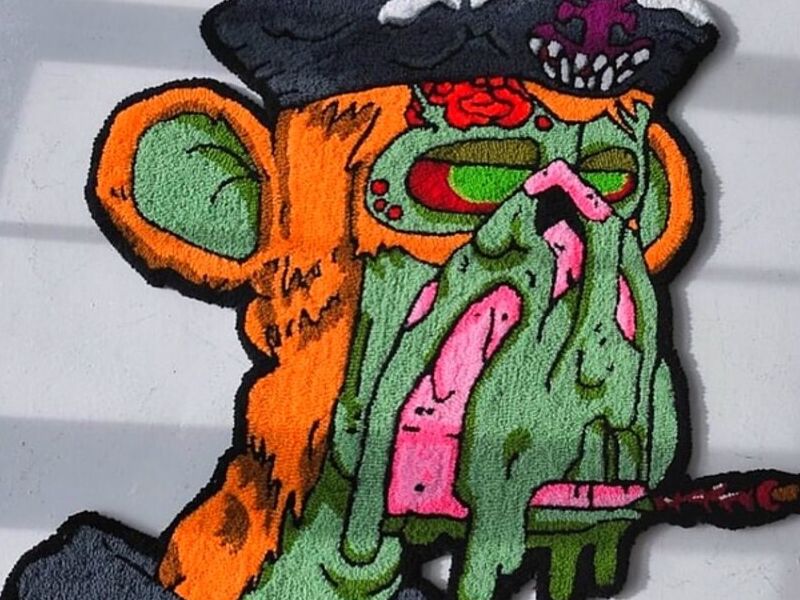 Alfombra Mono NFT Mexico