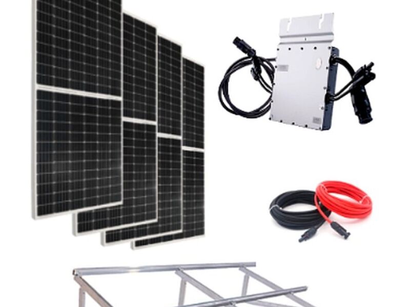 Kit 4 Paneles Solares Mexico