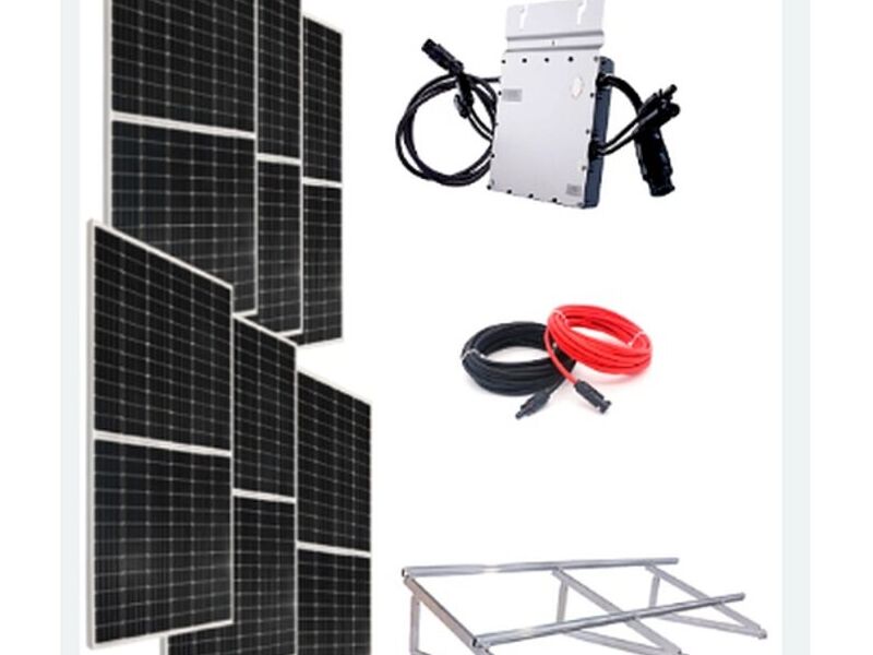 Kit 6 Paneles Solares Mexico