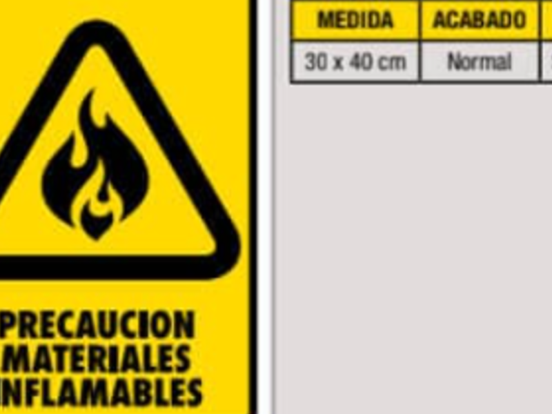 Señalización contra incendios León