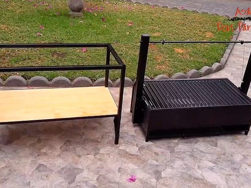 Asador Dual Desmontable Ciudad de México. 