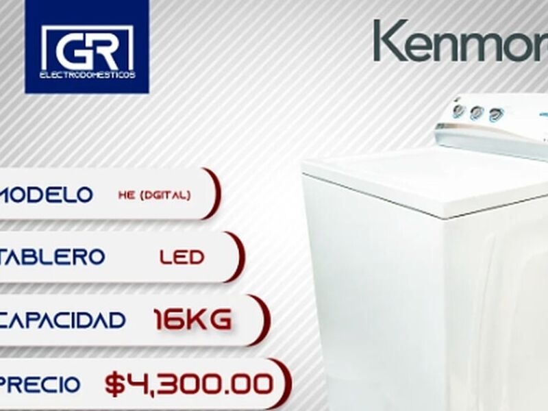 Kenmore HE Digital Mexico