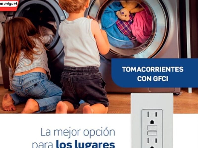 Tomacorrientes con GFCI- México 