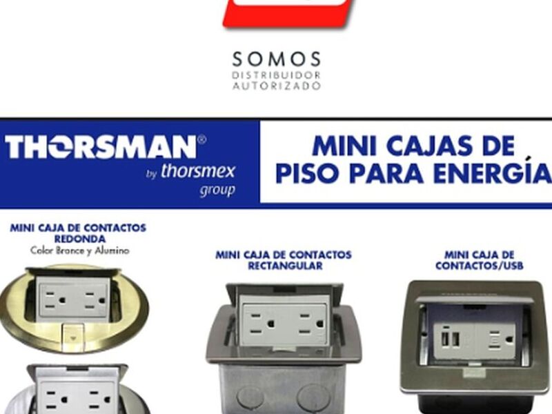 Cajas de piso para energía