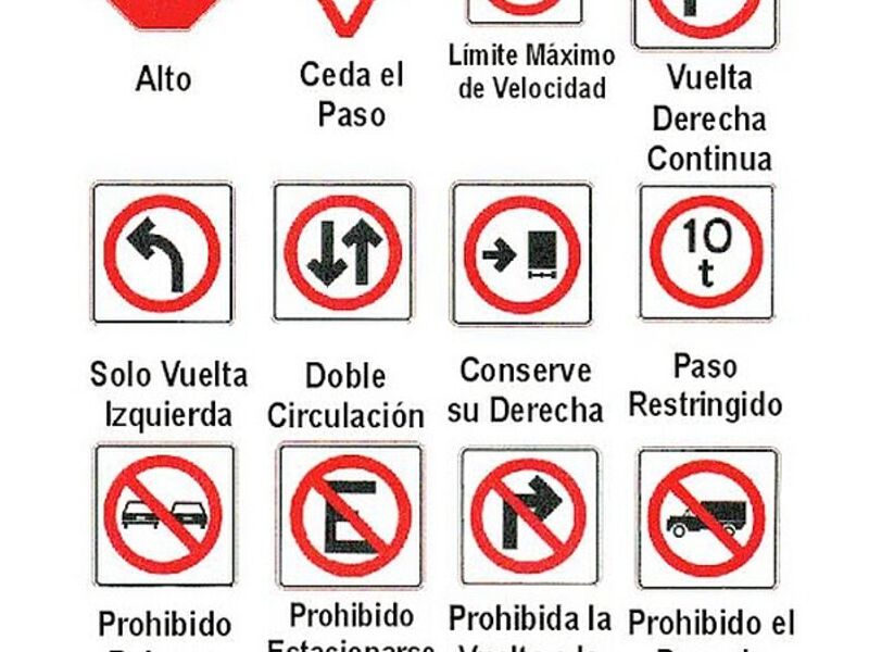 Señales restrictivas CDMX