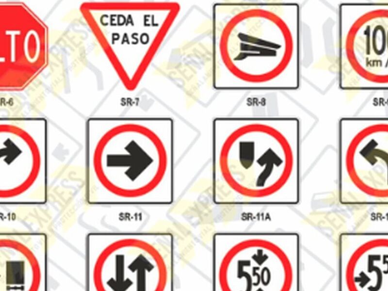 Señalamiento restrivtivos CDMX