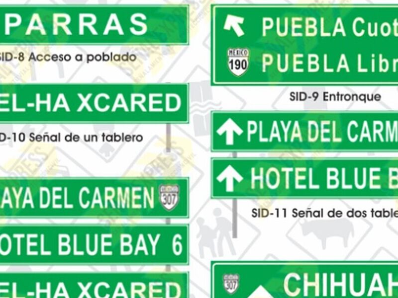Señalamientos inf. de Destino CDMX