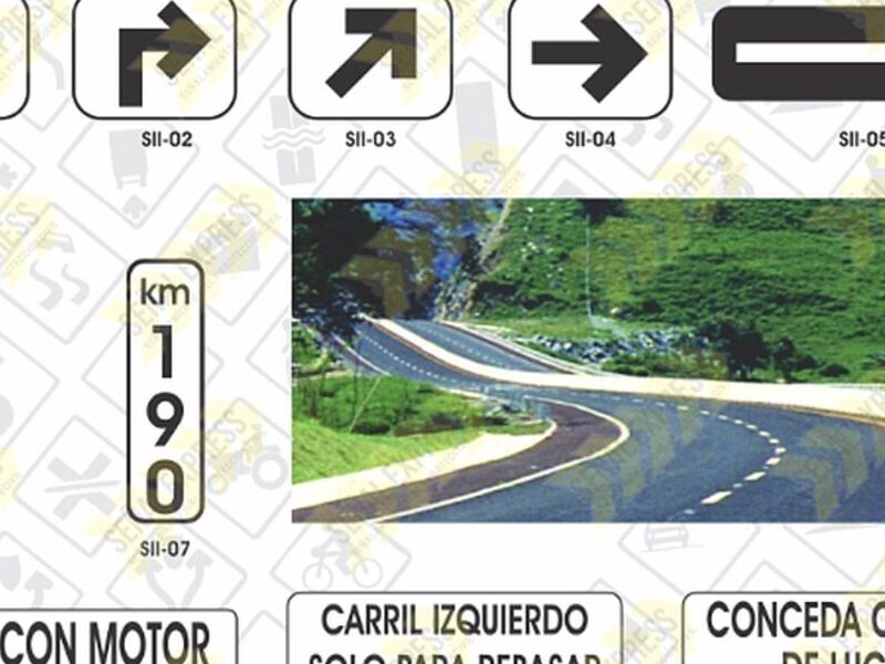 Señalamientos inf. de Indicación CDMX