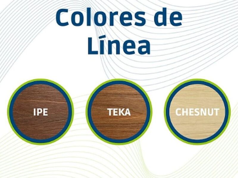 Deck Sintético color chesnut