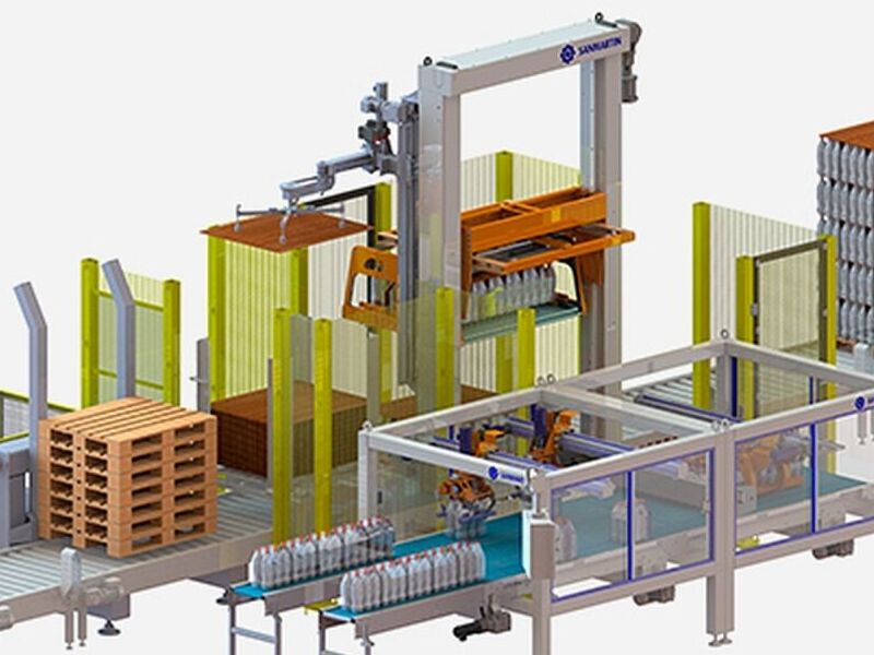 PALLETIZADOR DE PAQUETES MÉXICO 