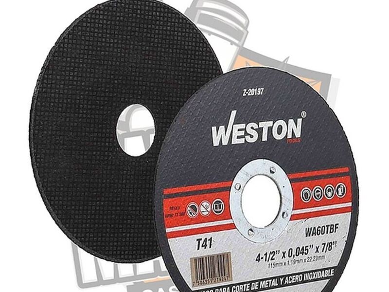 PAQ.DISCO PARA CORTE DE METAL WESTON MEXICO