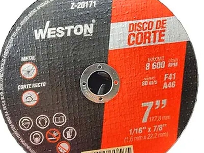 DISCO DE CORTE 7'' MEXICO