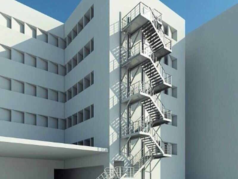 Escaleras de emergencia Mexico