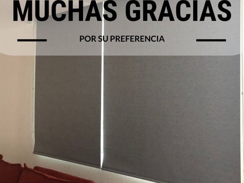 Persiana Enrollable Gris Plata Veracruz
