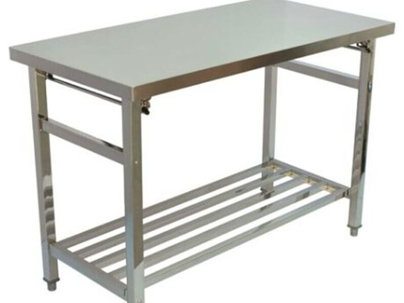 Mesa Acero Inoxidable Plegable 120 Mexico