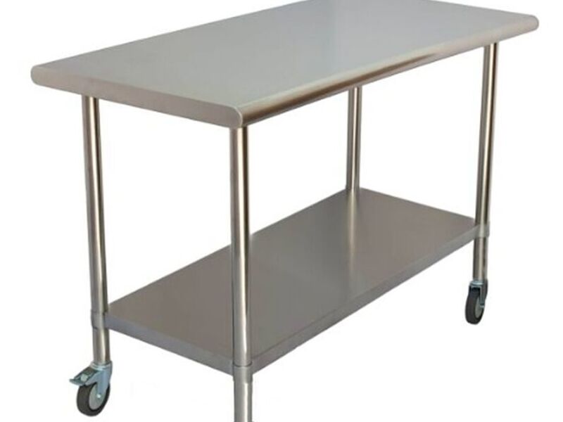 Mesa Acero Inoxidable 120cm Mexico