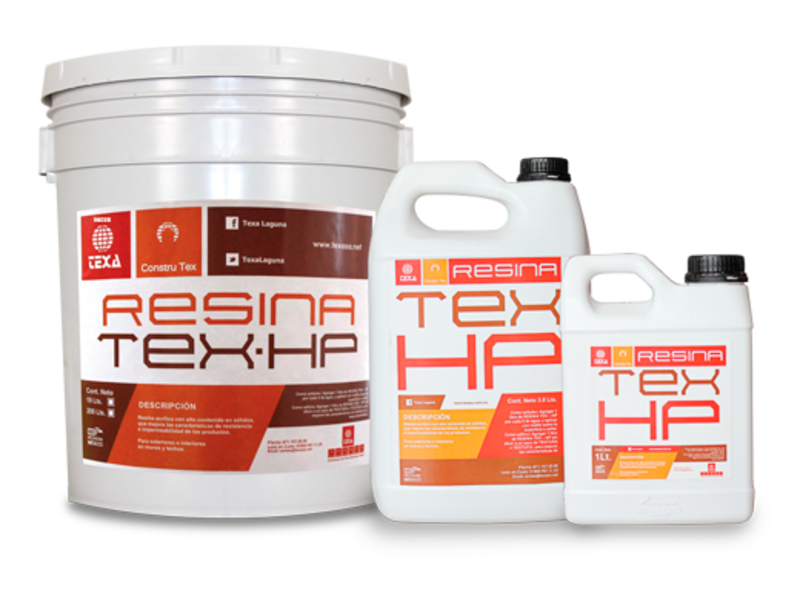 RESINA TEX HP PARA MUROS Y TECHOS MÉXICO