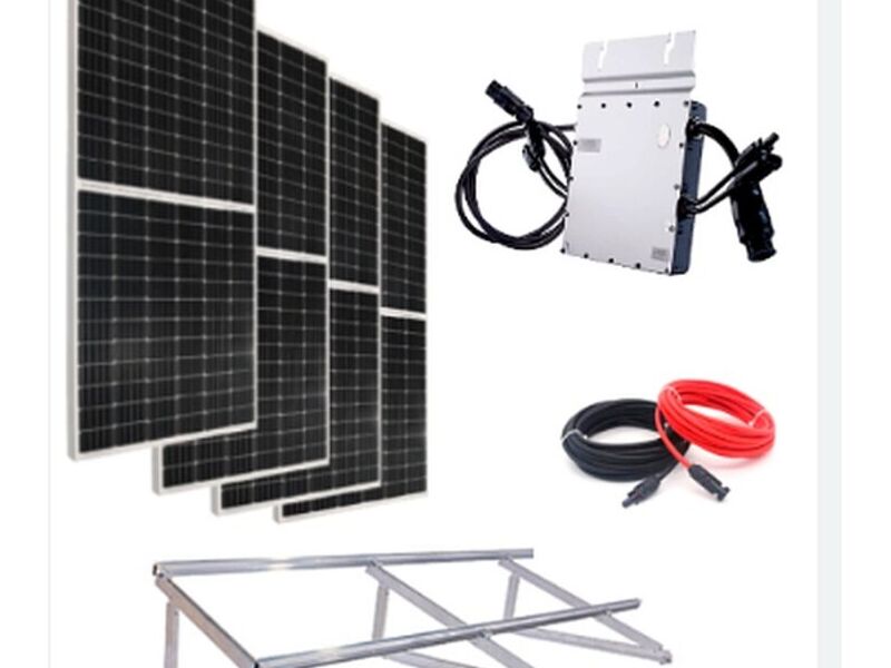 Kit 4 Paneles Solares Mexico