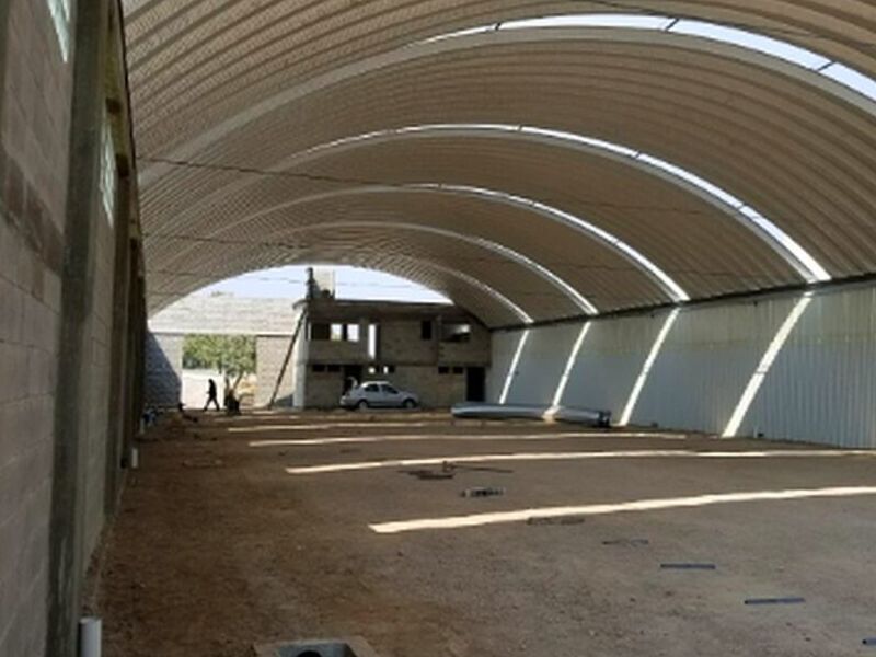 Techo en forma de V México
