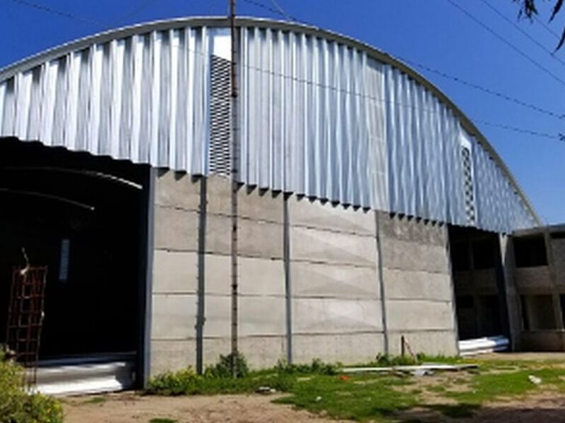Techo dos aguas con buhardilla México