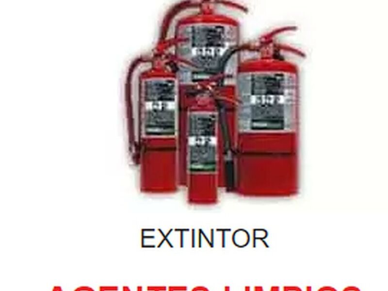 Extintor Agente Limpio Mexico