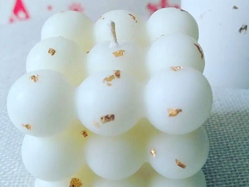 Vela Bubble Blanca México