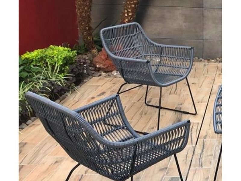 Sillas jardín tejida Zapopan