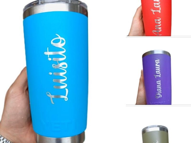 Grabado láser personalizado termo Jalisco 