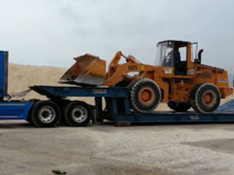 Grua Lowboy abatible Mx