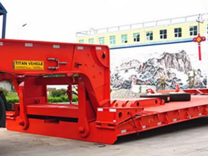 Grua Lowboy desmontable hidráulico Mx