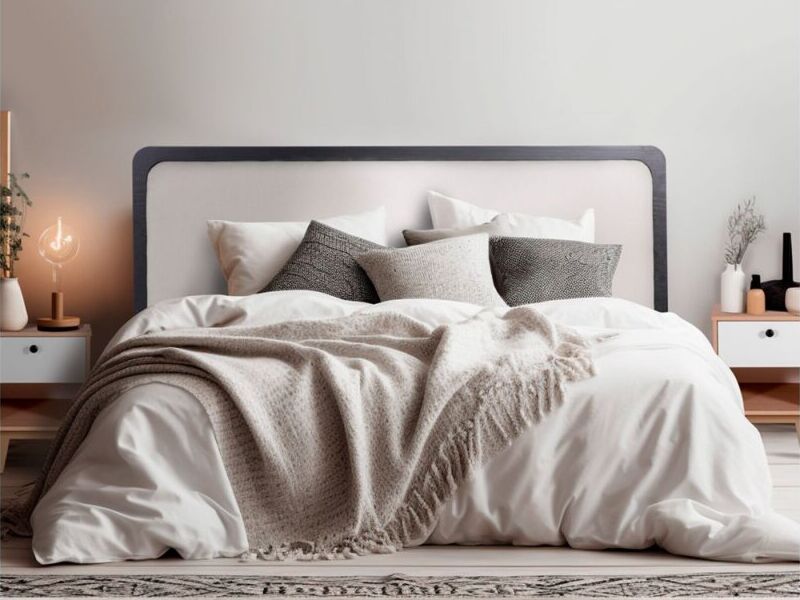 CAMA KING SIZE OSAKA MARFIL MÉXICO