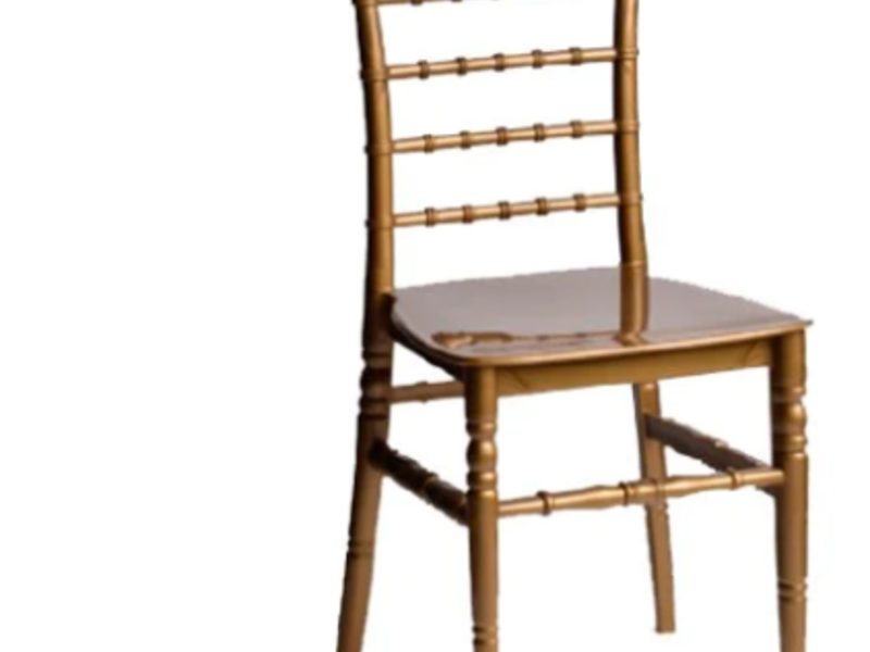 Silla Tiffany Dorada México