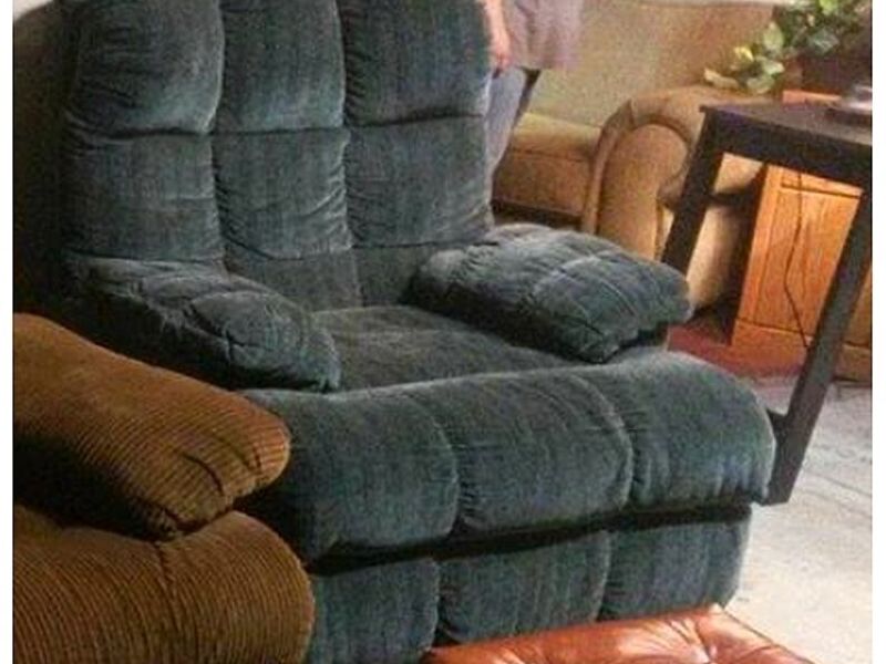 Sillón reclinable color gris México